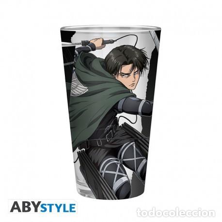 Figuras de goma y PVC: Vaso - Attack on Titan Levi S4 (400 ml) - Foto 1