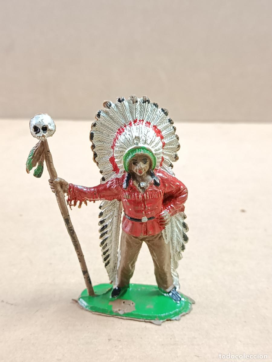 Figuras de goma y PVC: FIGURA DE PL&Aacute;STICO INDIO COMANSI - Foto 1
