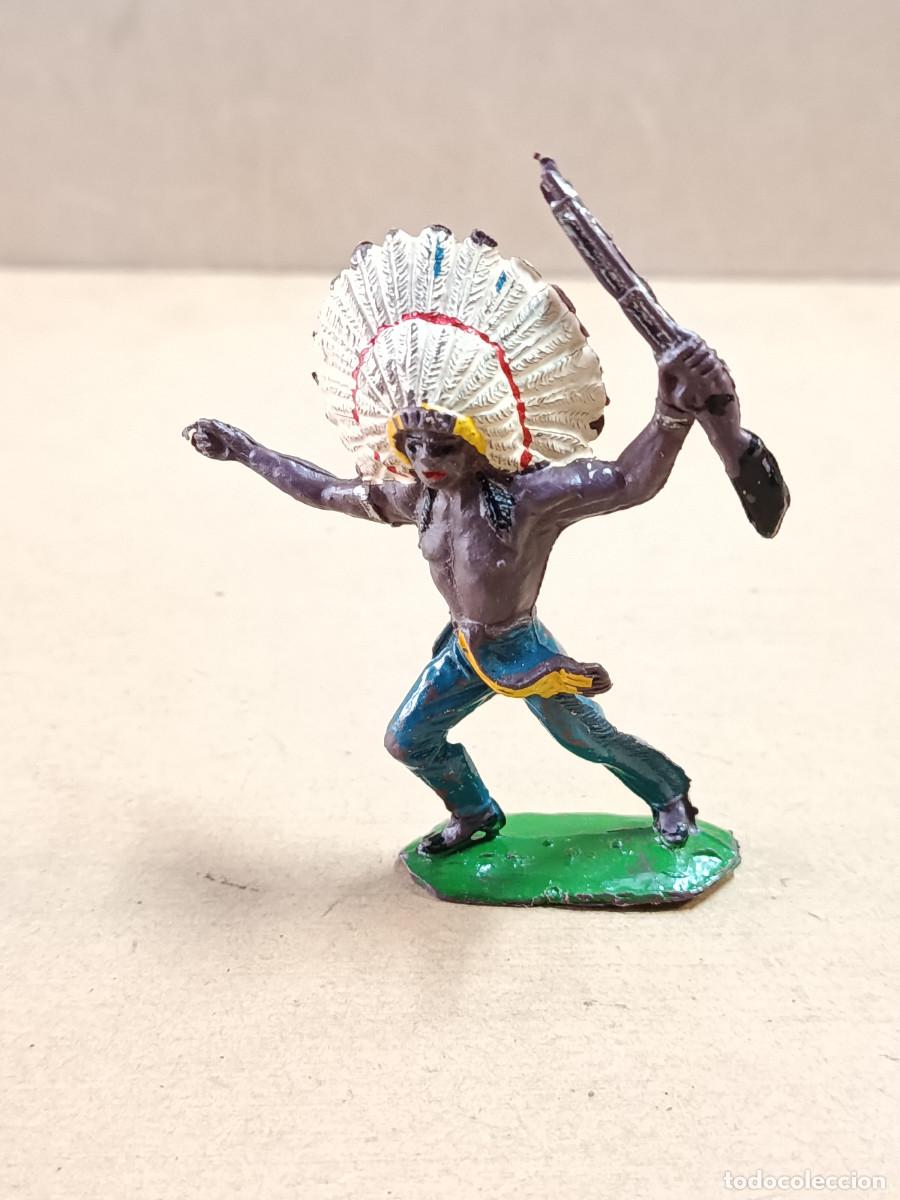 Figuras de goma y PVC: FIGURA DE PL&Aacute;STICO INDIO COMANSI - Foto 1
