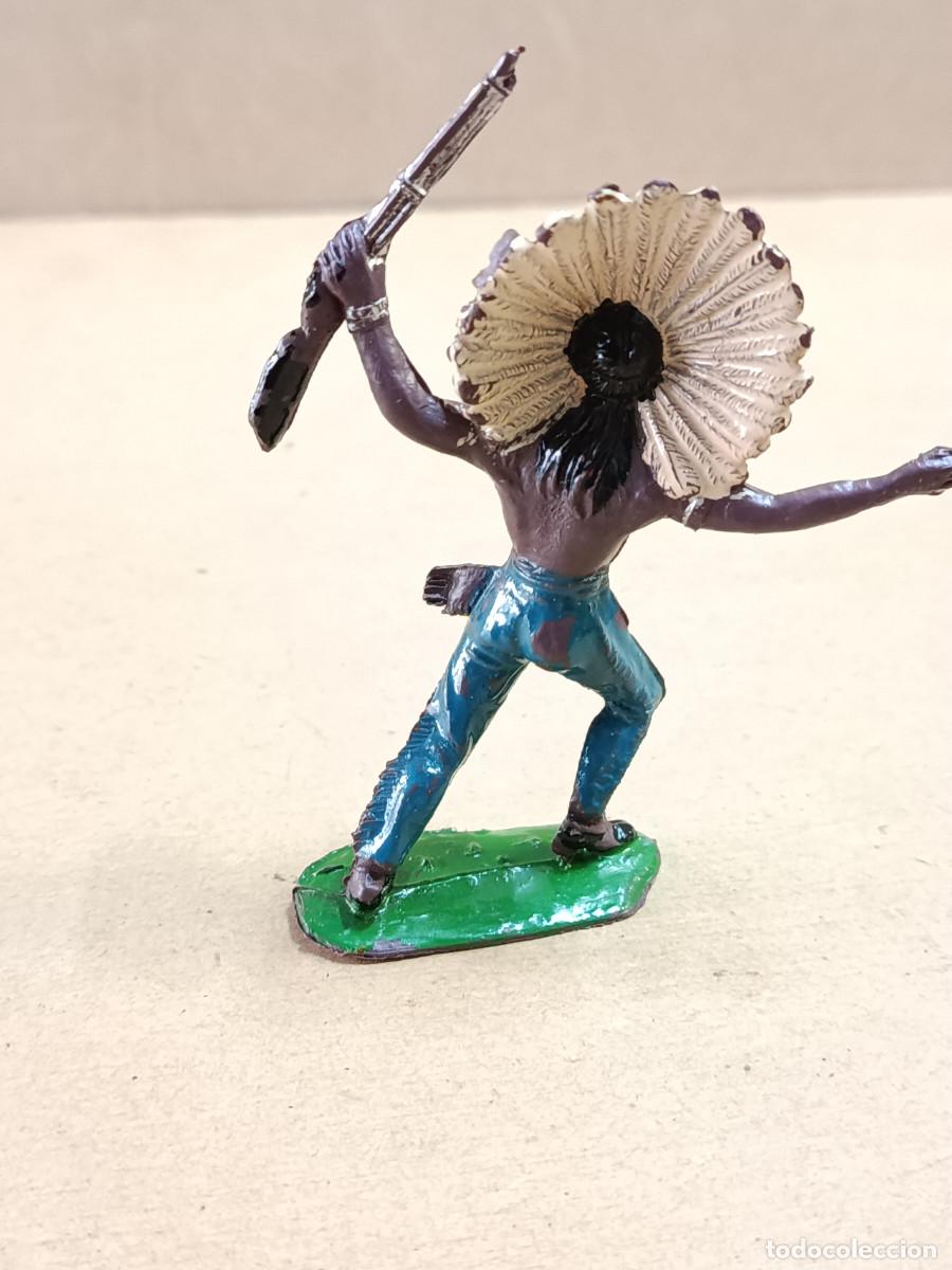Figuras de goma y PVC: FIGURA DE PL&Aacute;STICO INDIO COMANSI - Foto 2