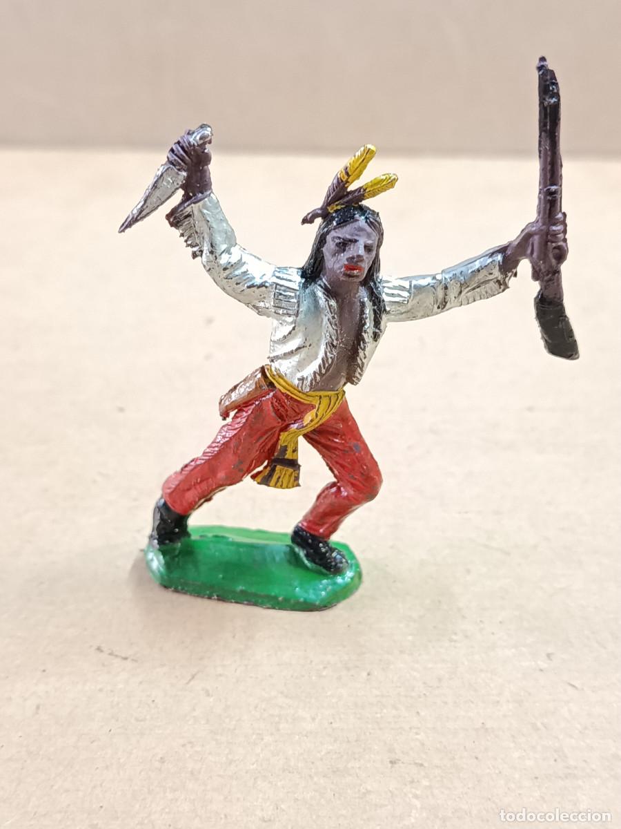 Figuras de goma y PVC: FIGURA DE PL&Aacute;STICO INDIO COMANSI - Foto 1