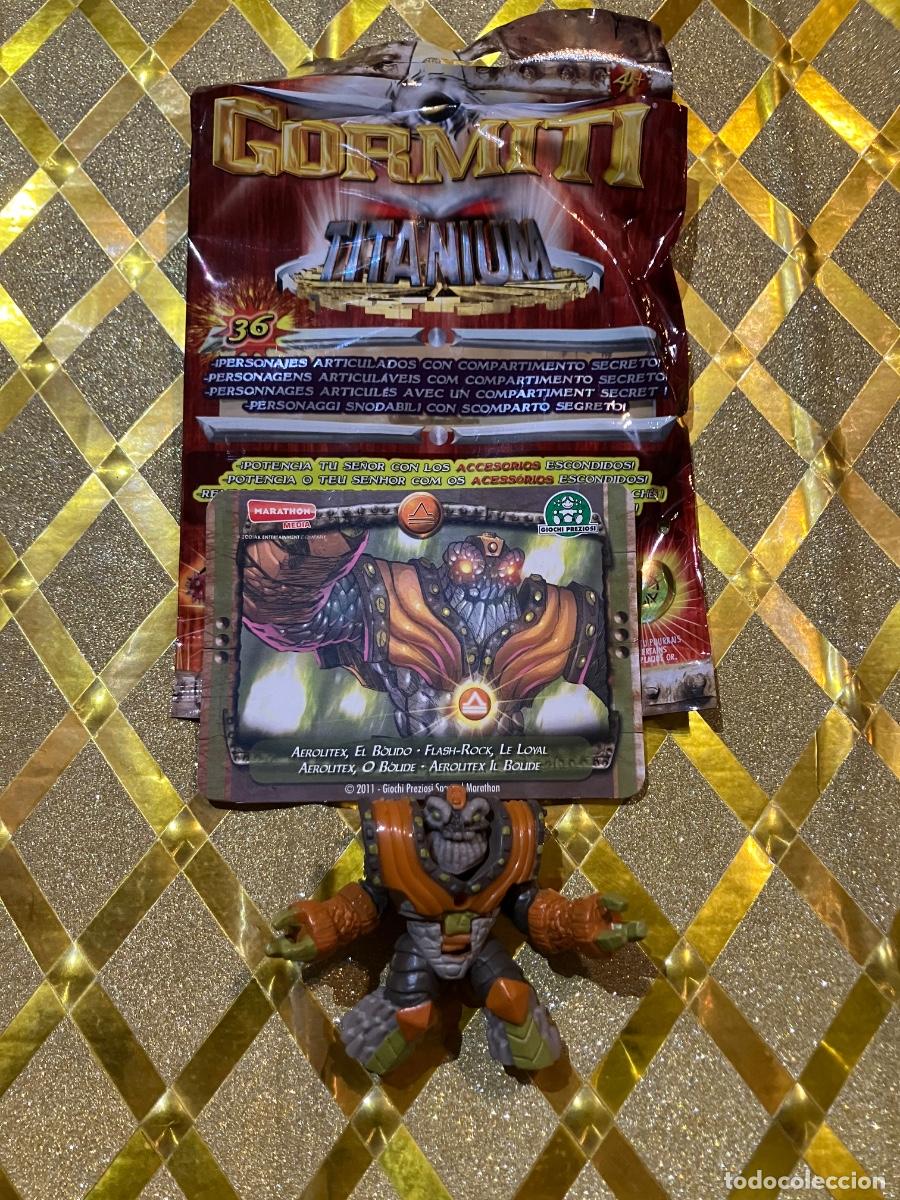Figuras de Goma y PVC: MU&Ntilde;ECO GORMITI AEROLITEX EL BOLIDO SERIE TITANIUM 2011 l