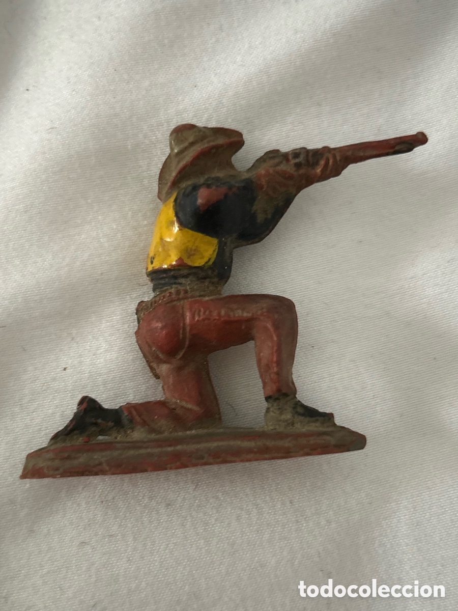 Figuras de Goma y PVC: Figura de goma pech vaquero