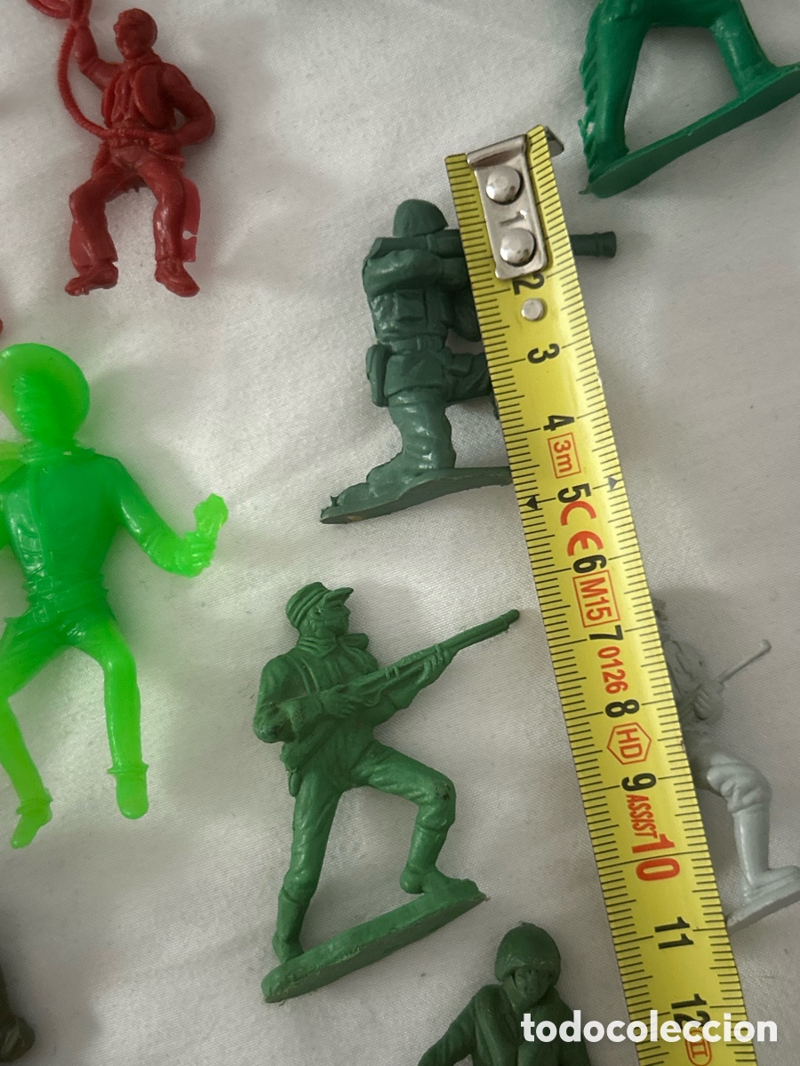 Figuras de goma y PVC: Lote indios y vaqueros pl&aacute;stico - Foto 6