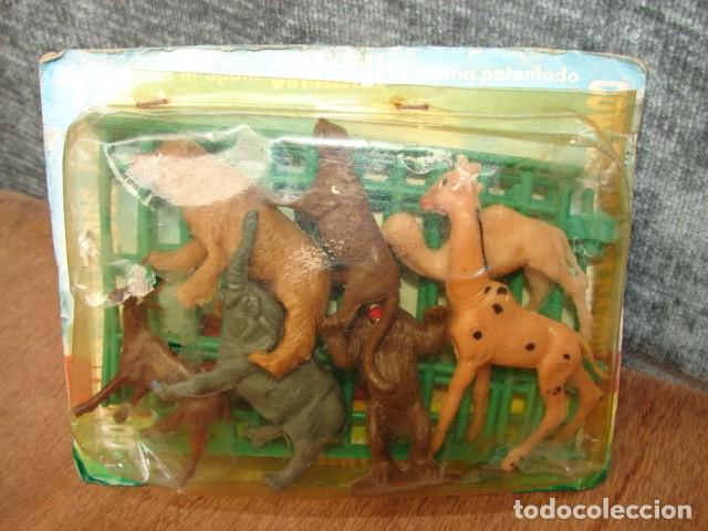 Figuras de goma y PVC: BLISTER MINI ZOO - COMANSI - Foto 2