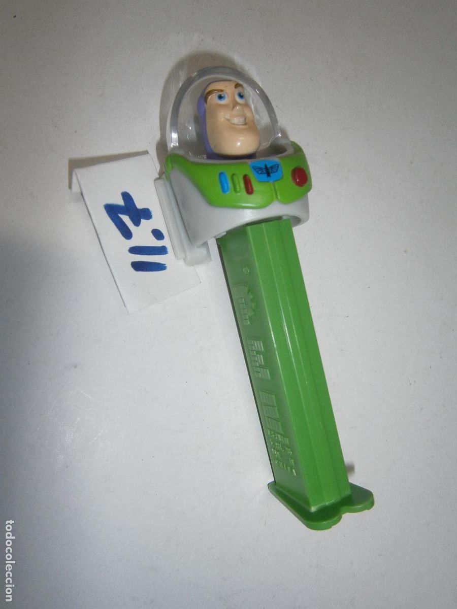 Figuras de Goma y PVC: FIGURA DE DIBUJOS ANIMADOS - DOSIFICADOR PEZ BUZZ LIGHTYEAR