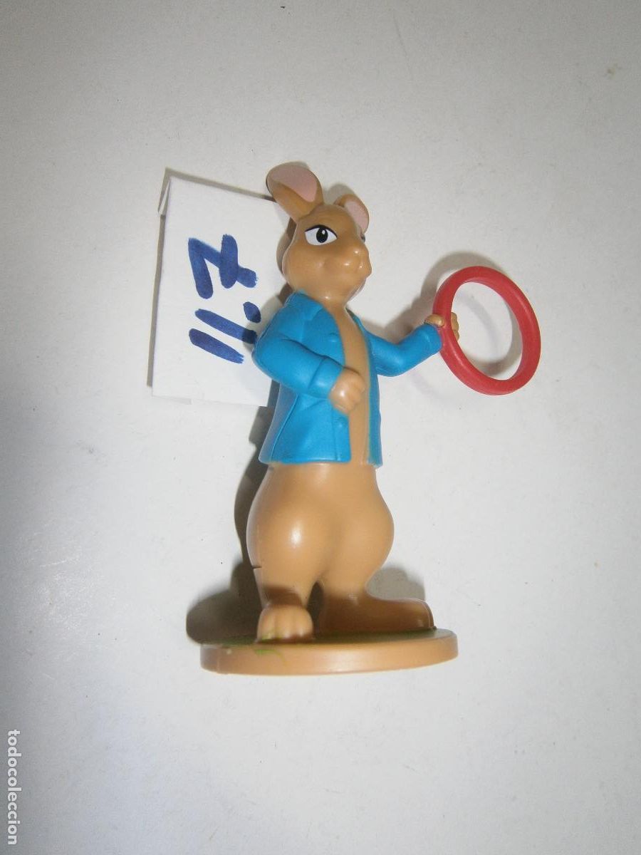 Figuras de Goma y PVC: FIGURA DE DIBUJOS ANIMADOS - CONEJO PETER