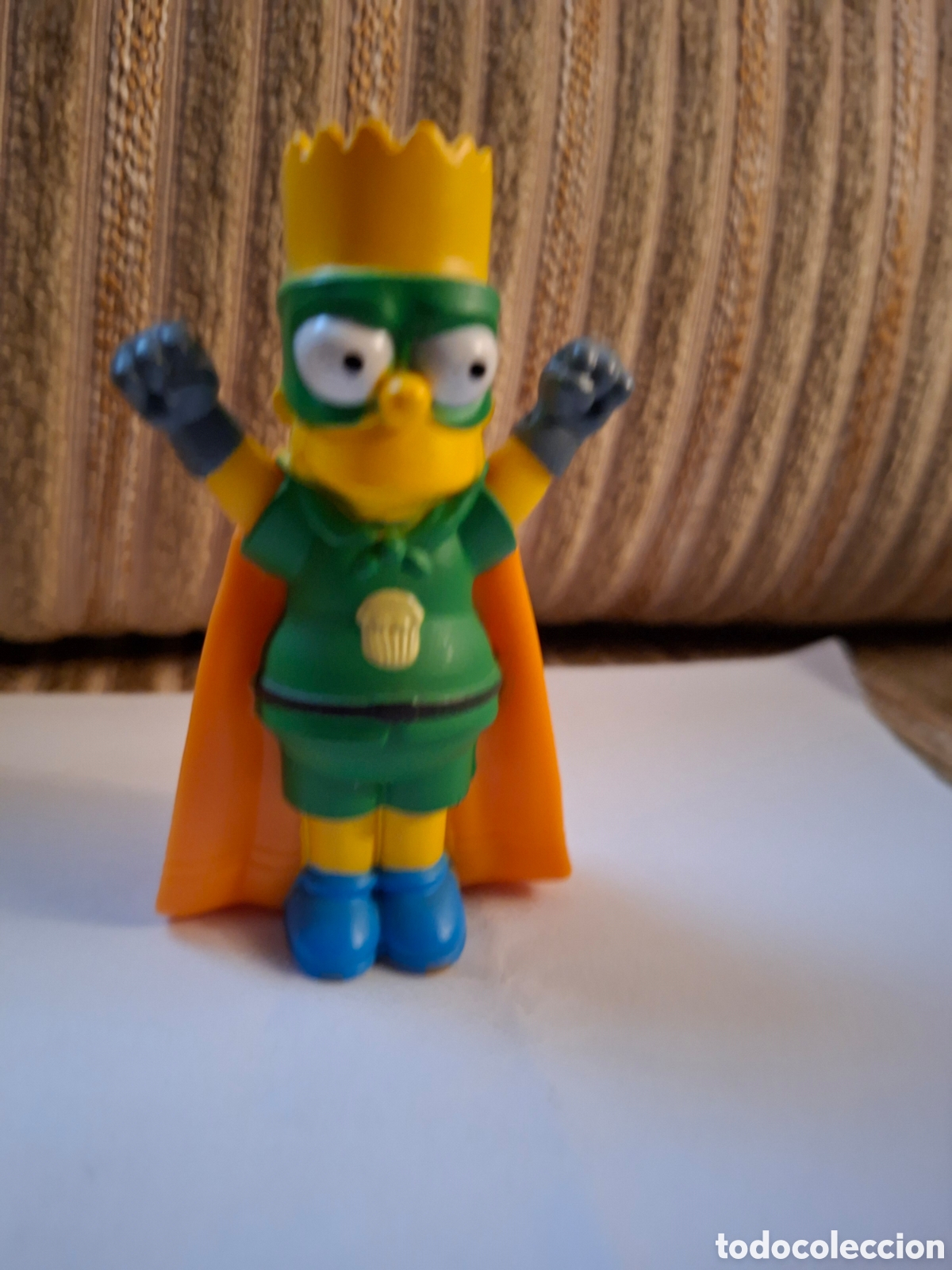 Figuras de Goma y PVC: FIGURA de LOS SIMPSON (BART, disfrazado, con luz)