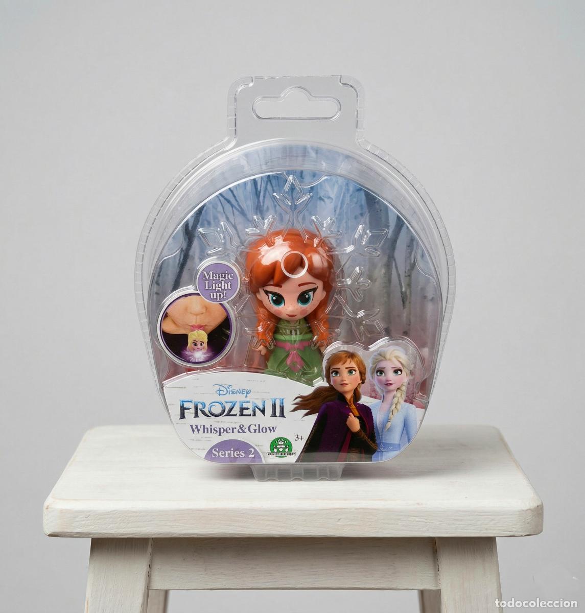 Rubber and PVC Figures: Figura Disney Frozen II &ndash; Anna Joven Whisper & Glow (Serie 2)