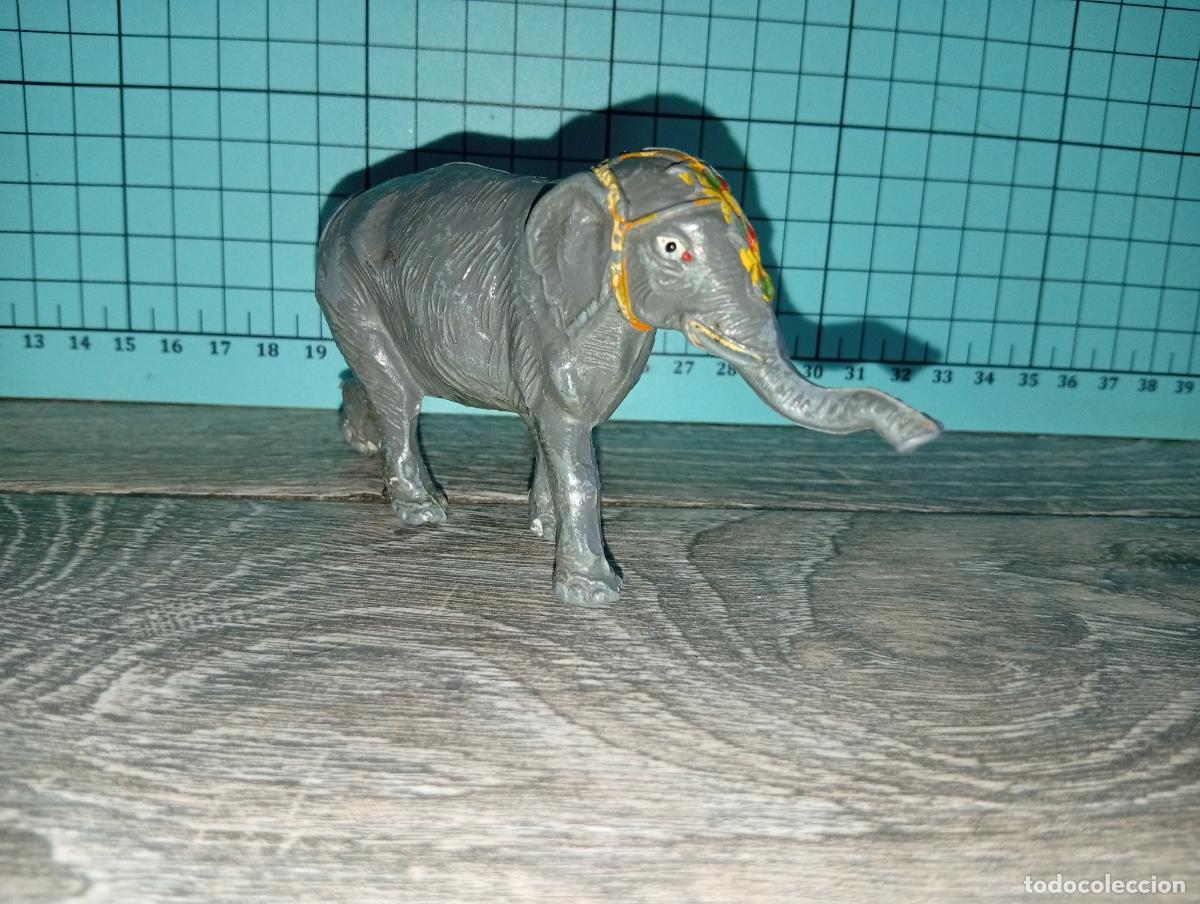 Figuras de Goma y PVC: Figura Elefante Gran Circo Jecsan