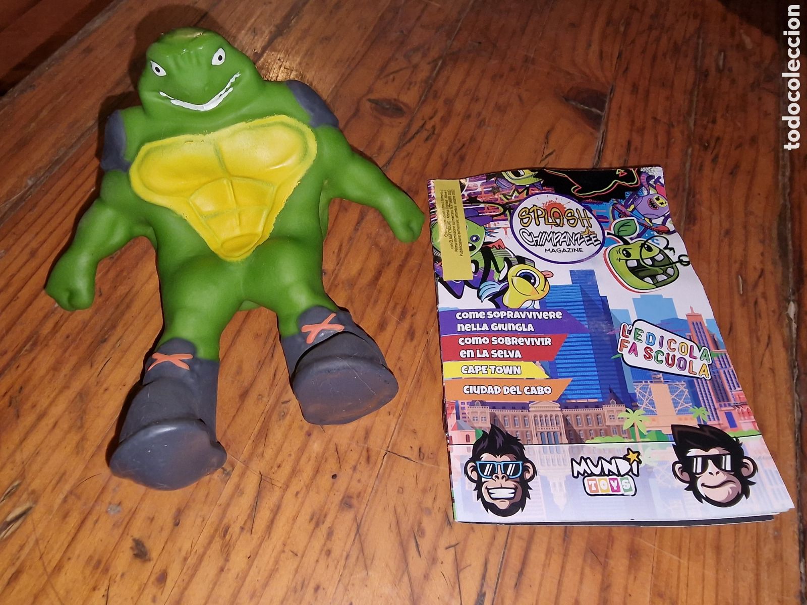 Figuras de Goma y PVC: Mu&ntilde;eco colecci&oacute;n elastic squad, pablo,con pegatinas,ideal coleccionista