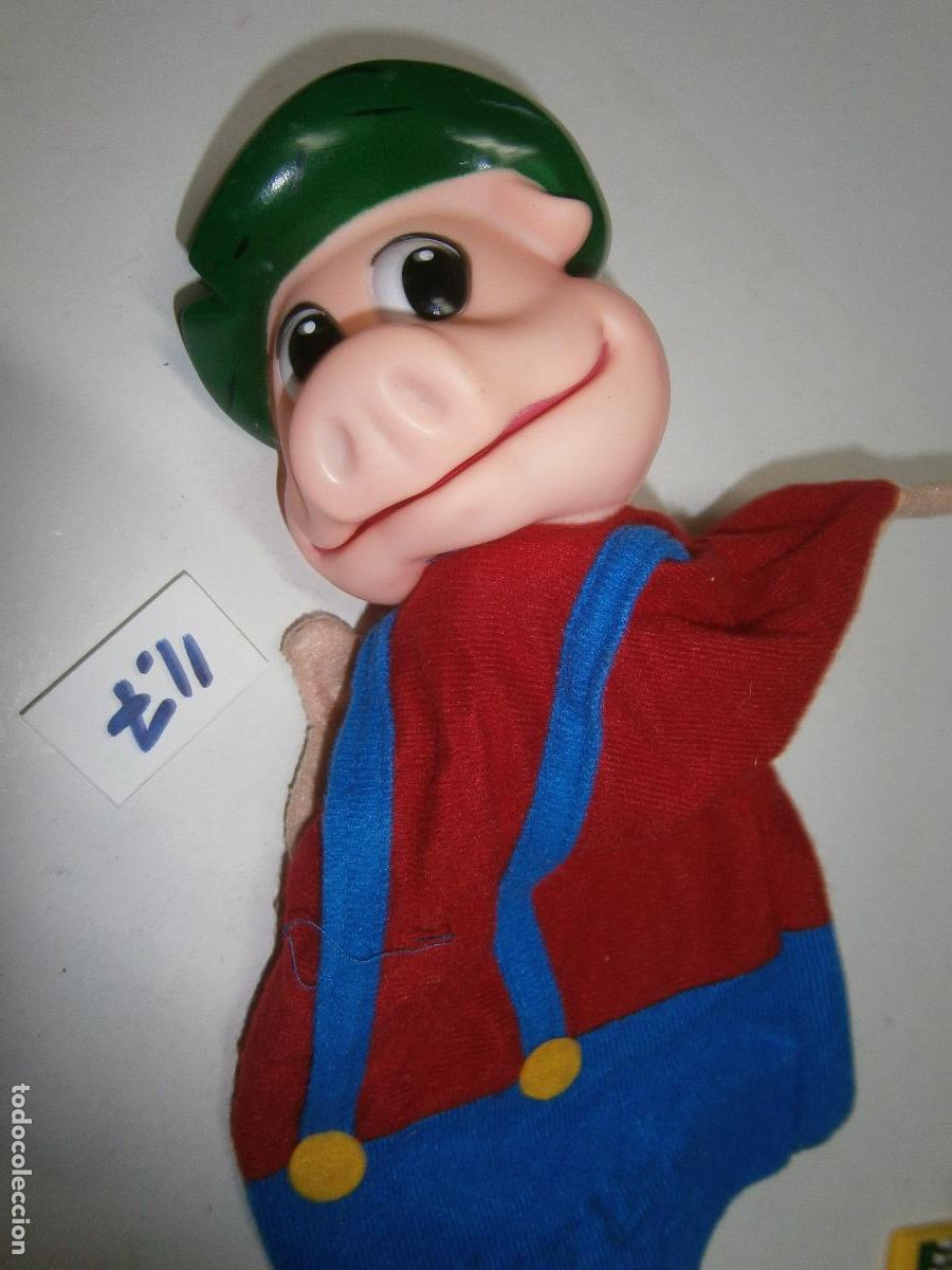 Figuras de Goma y PVC: MARIONETA DE LOS TRES CERDITOS
