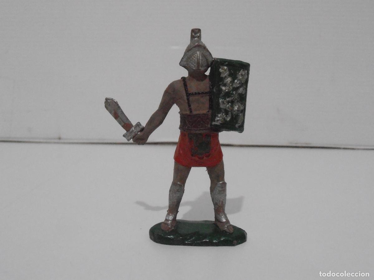 Figuras de Goma y PVC: FIGURA GLADIADOR BEN-HUR GOMA, REAMSA, 60 MM 1957