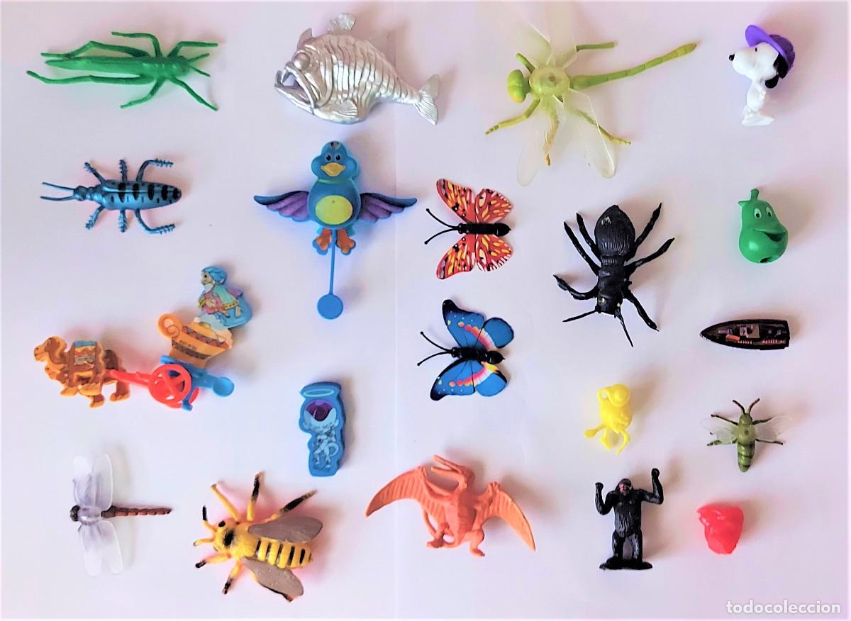 Figure di Gomma e PVC: LOTE DE 123 FIGURAS DE GOMA, PL&Aacute;STICO O PVC