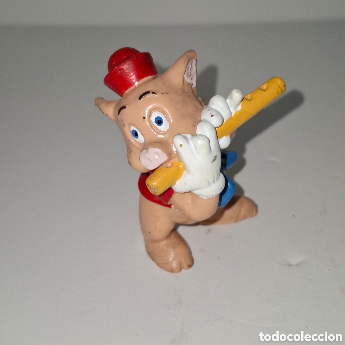 Figuras de Goma y PVC: FIGURA DE PVC MADE IN GERMANY BULLY A&Ntilde;OS 90 LOS TRES CERDITOS