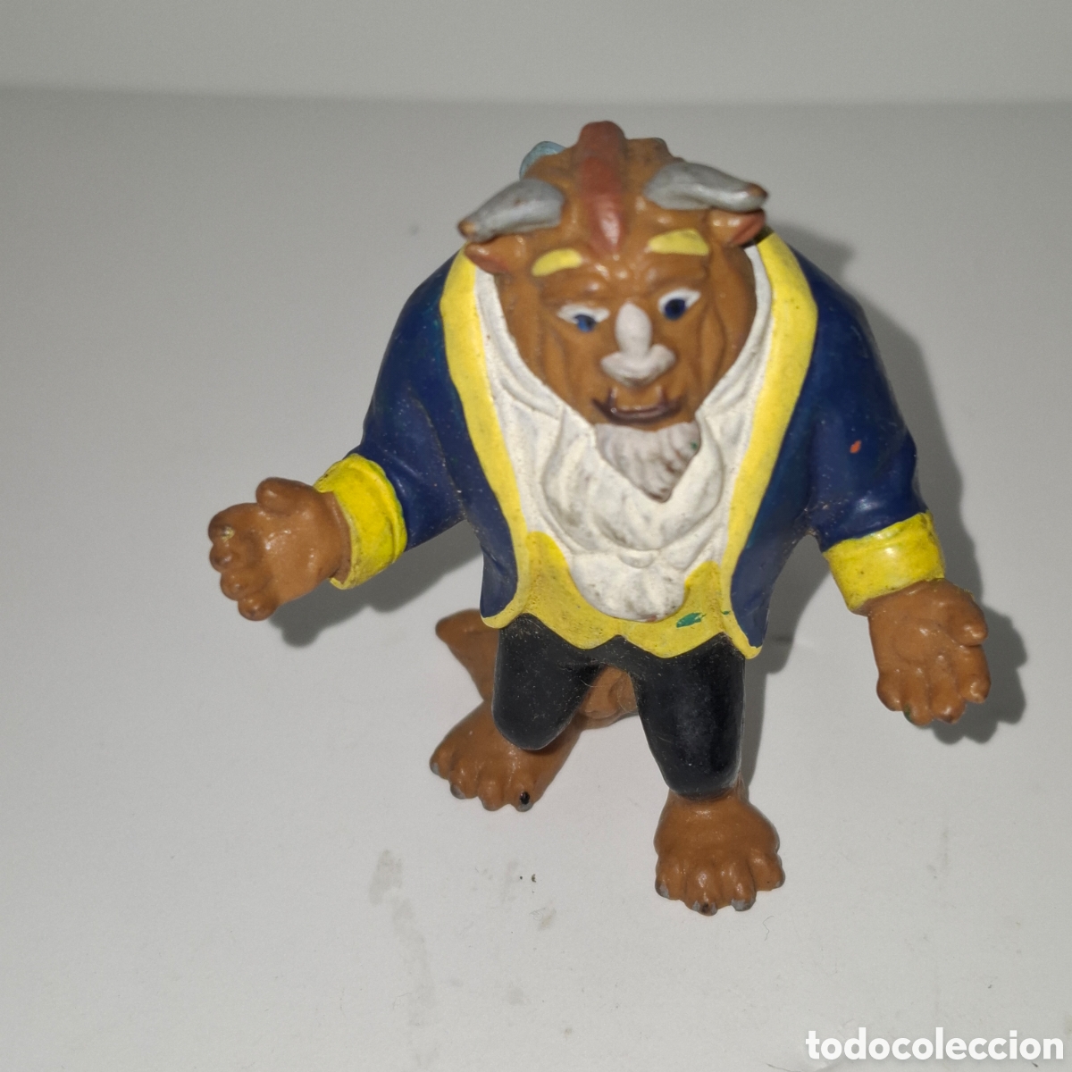 Figuras de Goma y PVC: WALT DISNEY FIGURA DE PVC MADE IN GERMANY BULLY A&Ntilde;OS 90 LA BELLA Y LA BESTIA