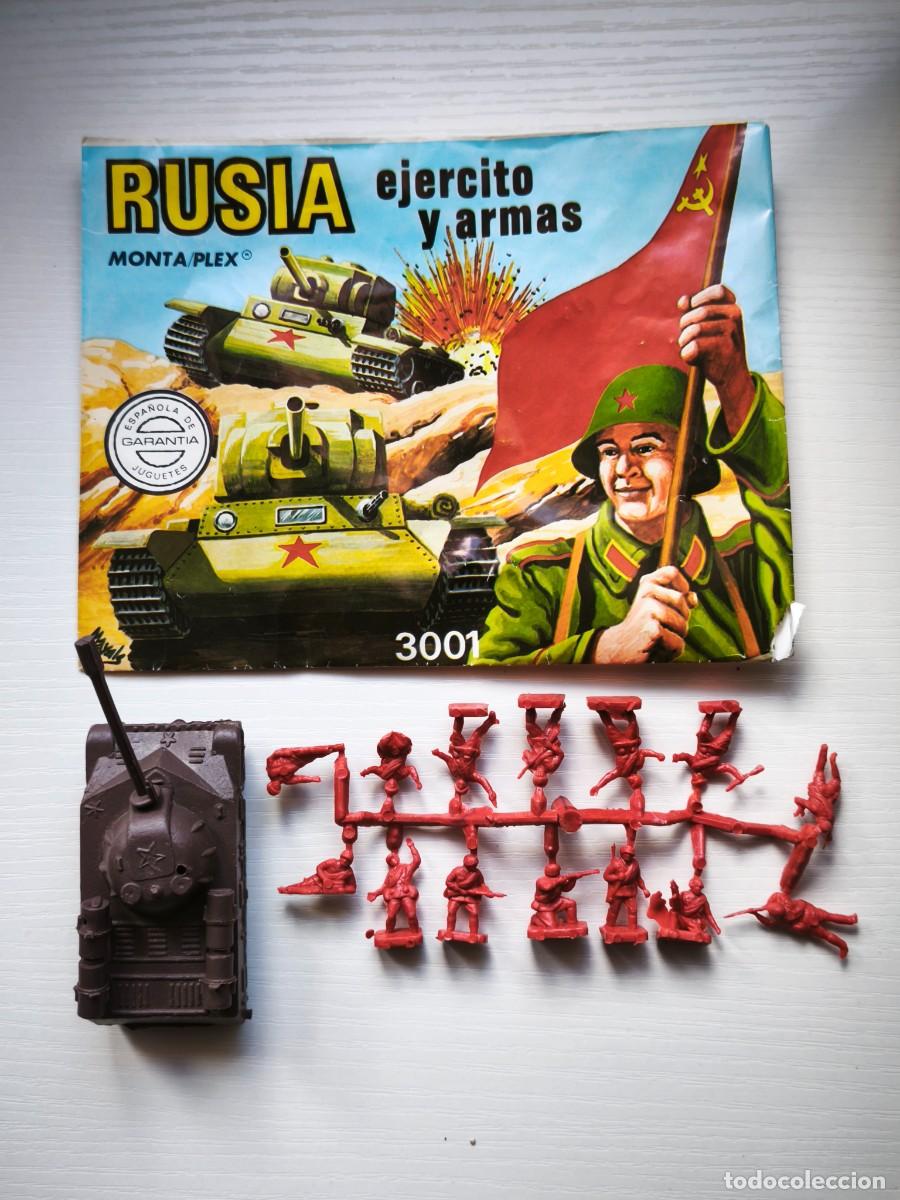 Figuras de Goma y PVC: Montaplex - 3001 - Ejercitos y armas - Rusia