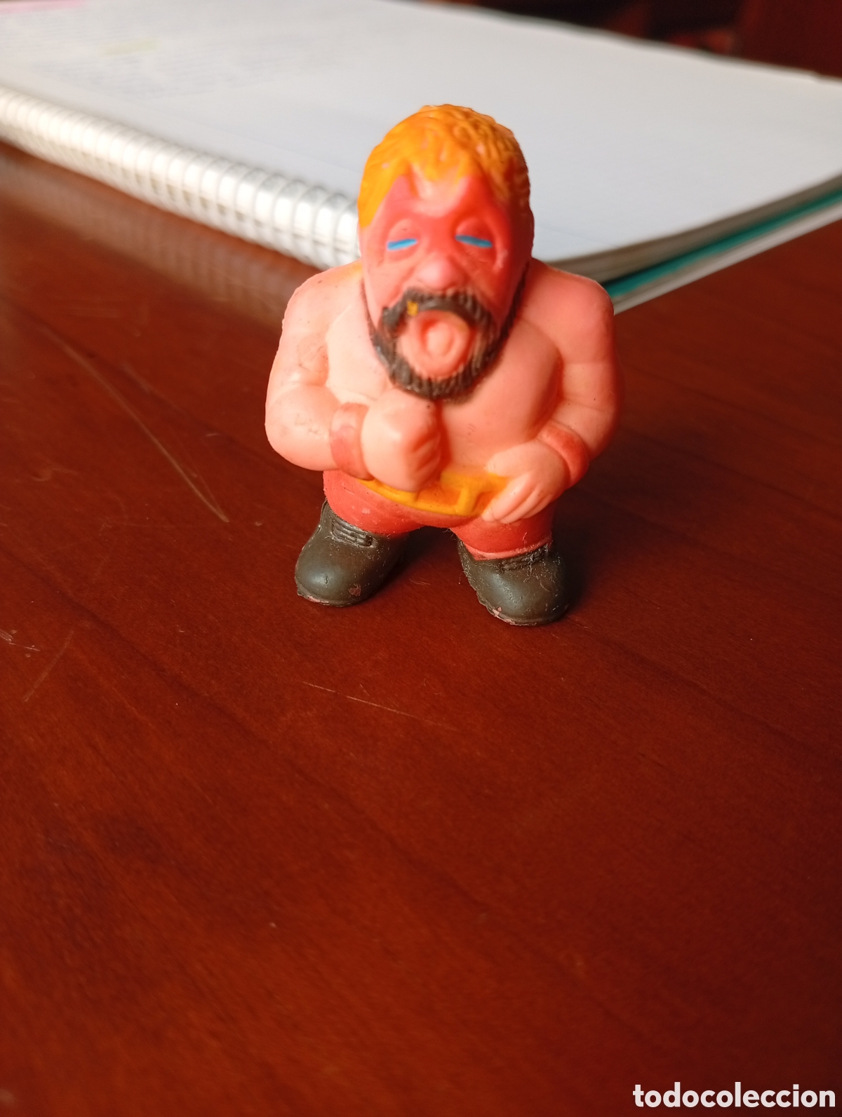 Figuras de Goma y PVC: MU&Ntilde;ECO FIGURA PVC LUCHADOR WRESLING PRESSING CATCH SOMA 1986