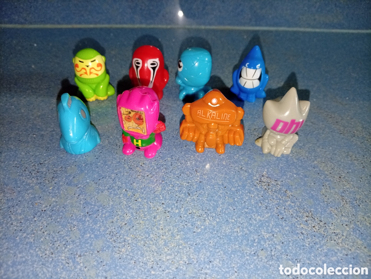 Figuras de Goma y PVC: LOTE 8 ANTIGUOS GOGOS CRAZY BONES