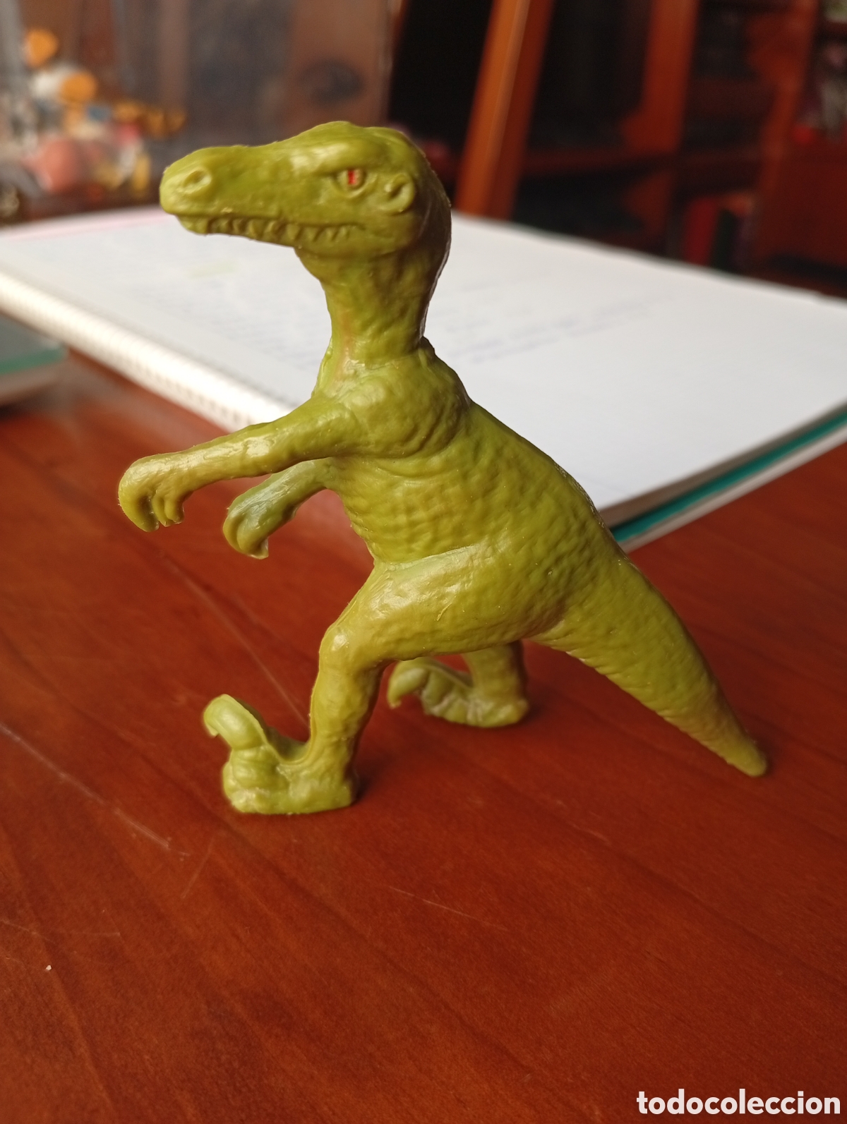 Figuras de Goma y PVC: MU&Ntilde;ECO FIGURA PVC DINOSAURIO VELOCIRAPTOR PROMOCIONAL CEREALES A&Ntilde;OS 90