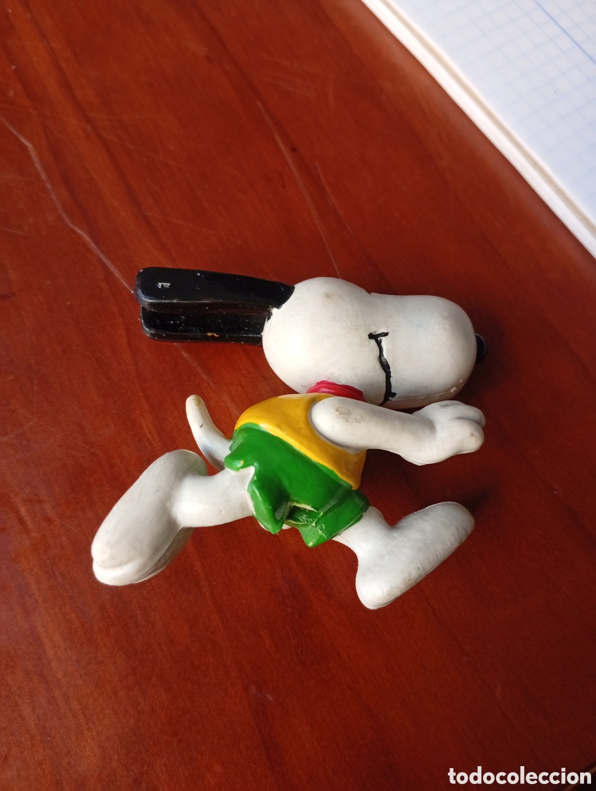 Figuras de Goma y PVC: MU&Ntilde;ECO FIGURA PVC PERRO SNOOPY SIN MARCA CARRERAS CARRERA
