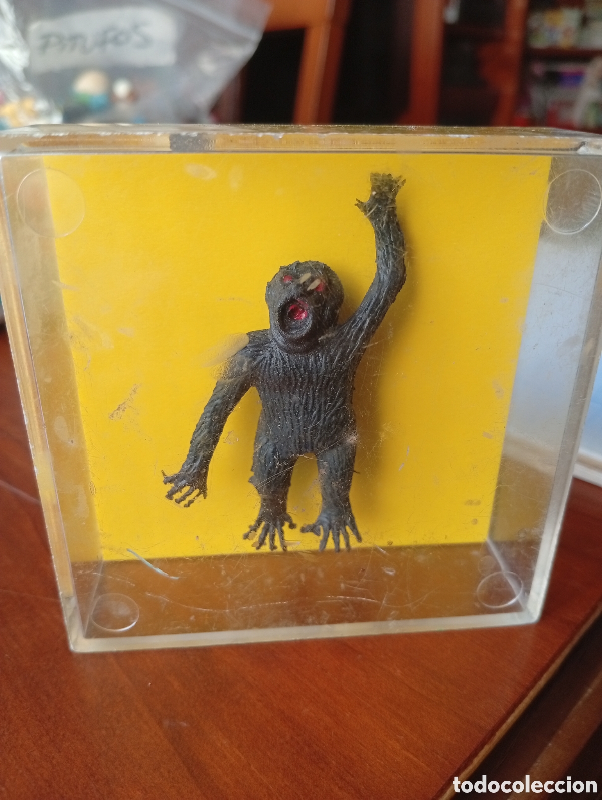 Figuras de Goma y PVC: MU&Ntilde;ECO FIGURA PVC MONO GORILA RARO EN CAJA VINTAGE