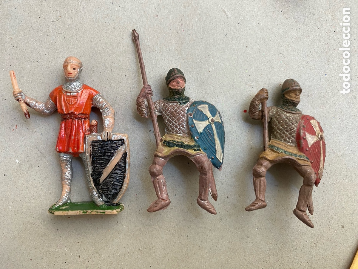 Figuras de Goma y PVC: Medievales reamsa jecsan