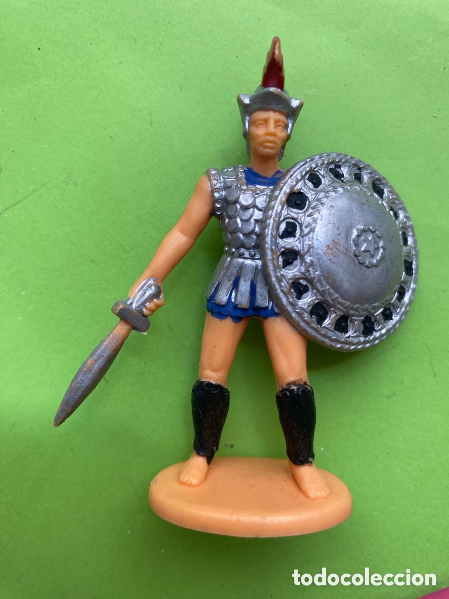 Figuras de Goma y PVC: Guerra Troya macedonio atlantic 60 mm