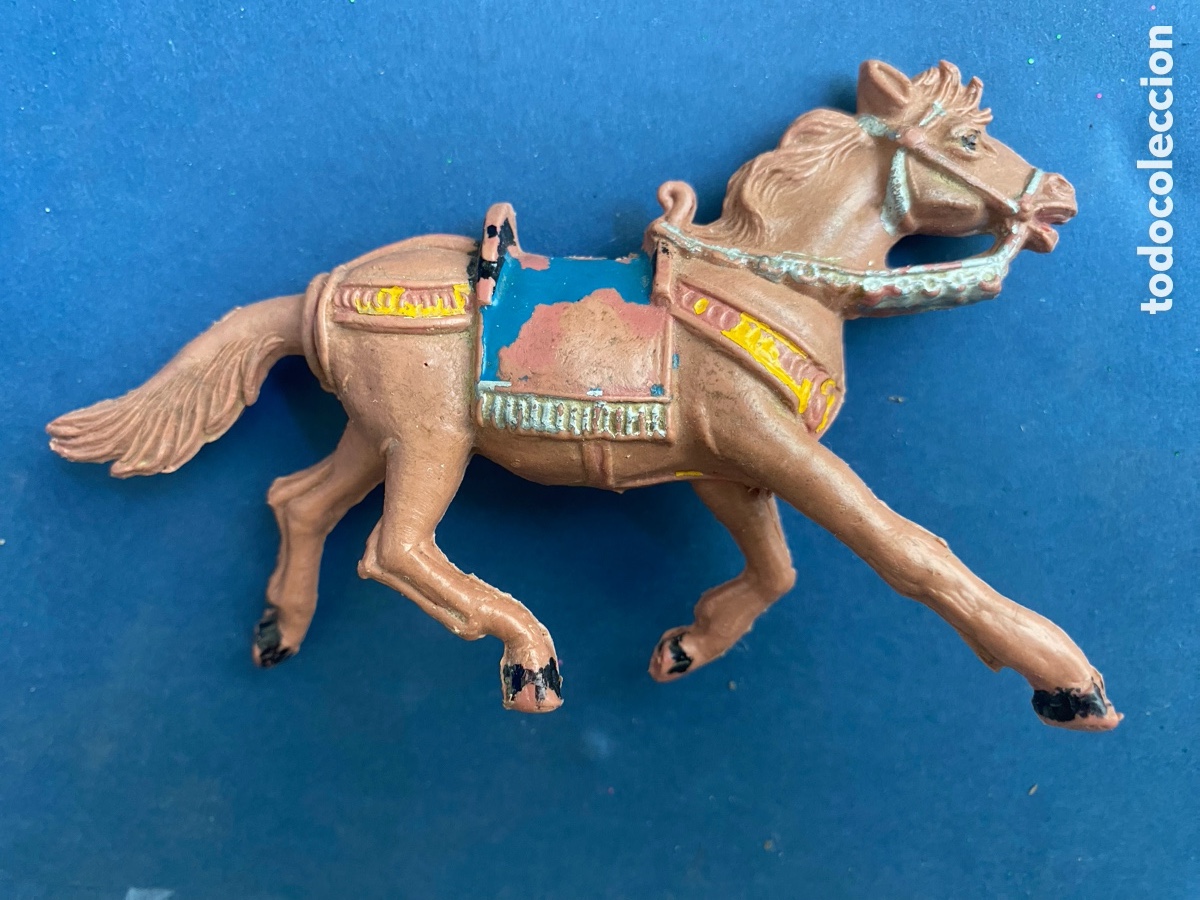 Figuras de Goma y PVC: Caballo medieval moros y cristianos Pech Hnos