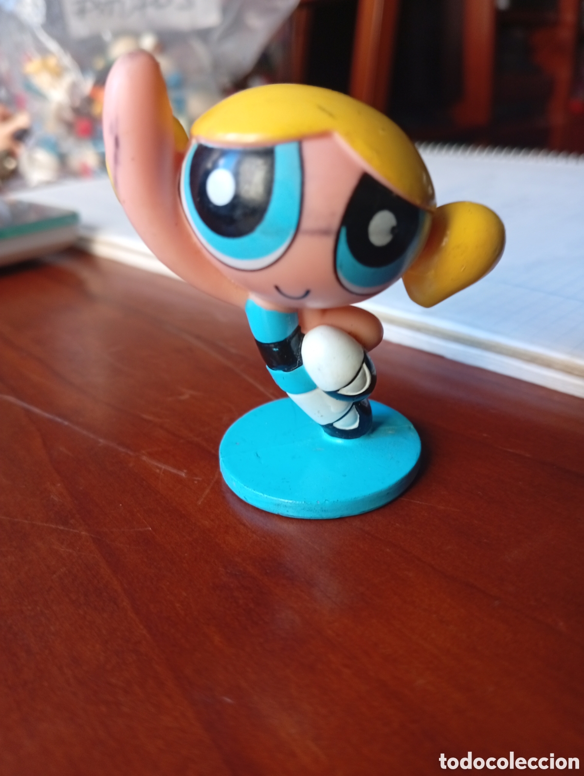 Figuras de Goma y PVC: MU&Ntilde;ECO FIGURA PVC LAS SUPERNENAS SUPER NENAS SUPERNENA SUPER NENA BURBUJA 2000 CARTOON NETWORK