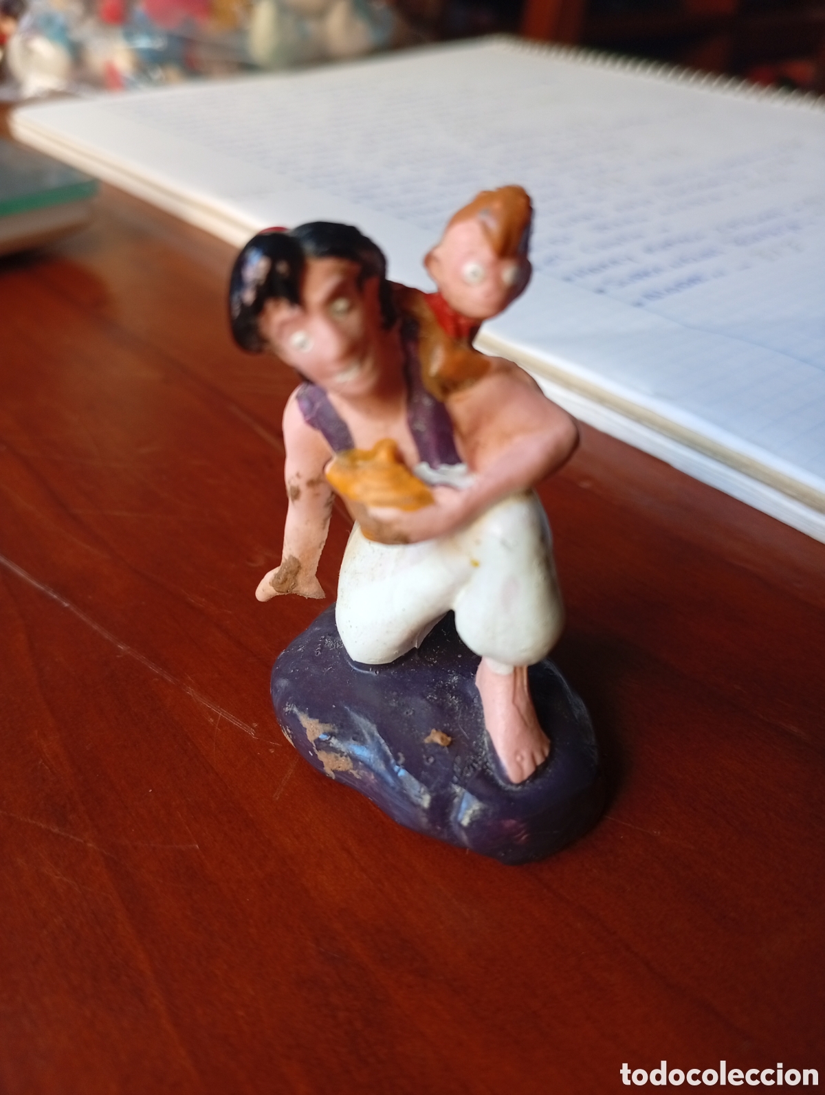 Figuras de Goma y PVC: MU&Ntilde;ECO FIGURA PVC ALADDIN DISNEY
