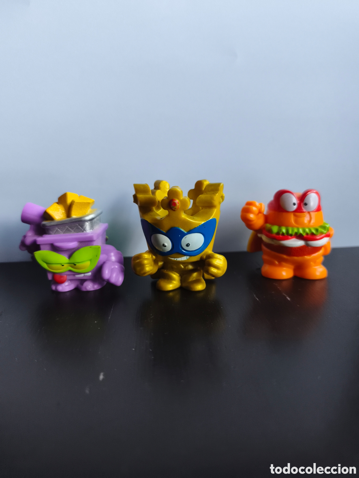 Figuras de Goma y PVC: 3 SUPERZINGS BURGUER KING