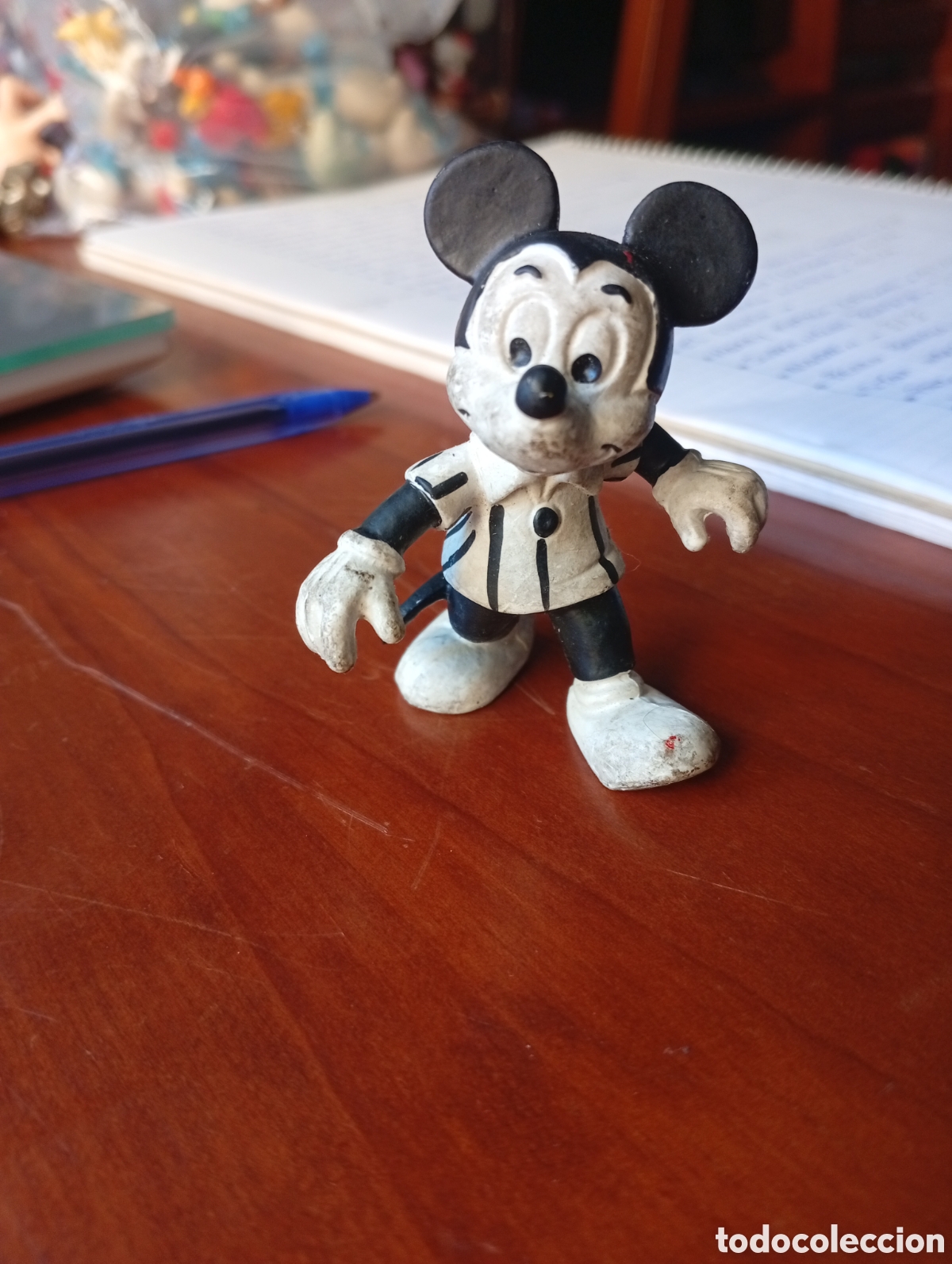 Figurines en Caoutchouc et PVC: MU&Ntilde;ECO FIGURA PVC MICKEY MOUSE BLANCO Y NEGRO BULLY