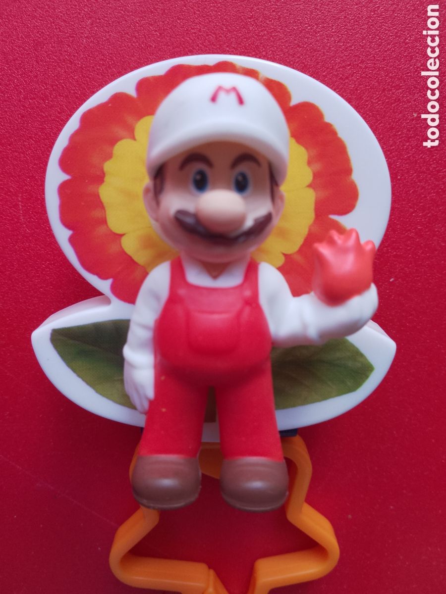 Figuras de Goma y PVC: SUPER MARIO BROS GALAXY - STAR - HAPPY MEAL MCDONALDS