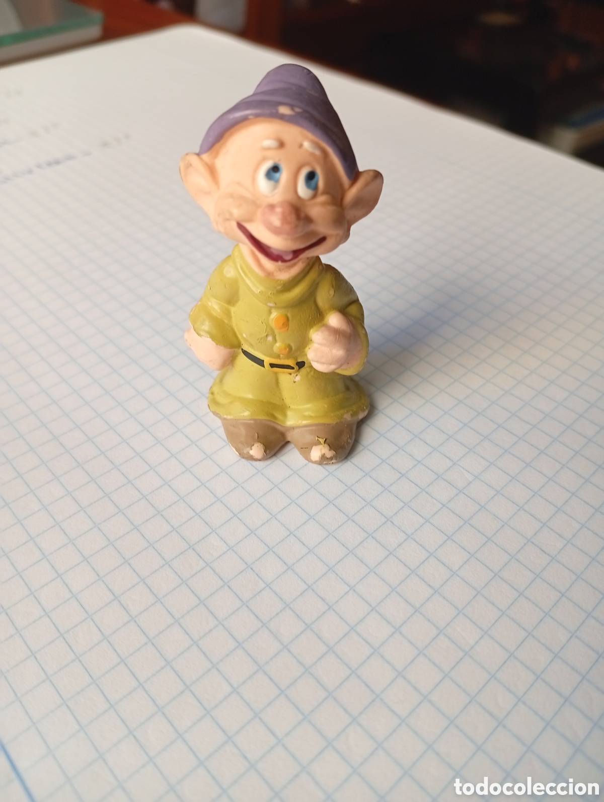 Figuras de Goma y PVC: MU&Ntilde;ECO FIGURA PVC ENANITO DE BLANCANIEVES MUDITO BULLYLAND DISNEY