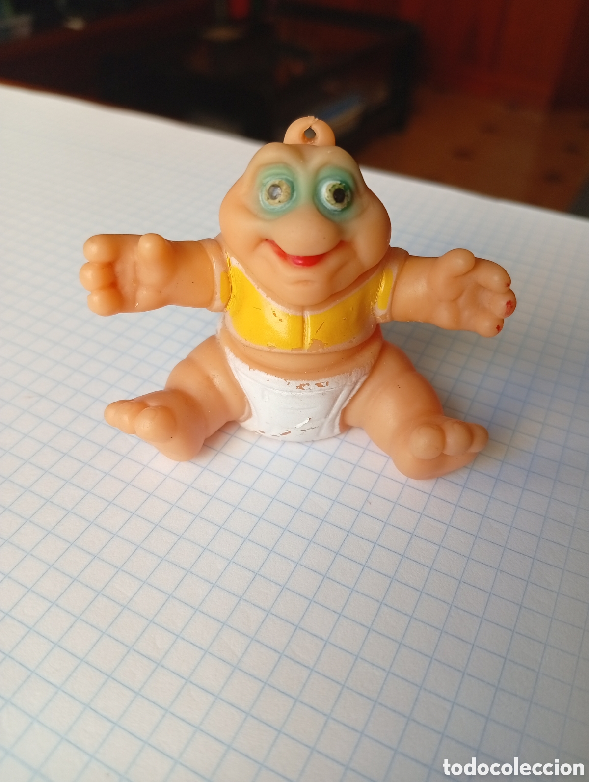 Figuras de Goma y PVC: MU&Ntilde;ECO FIGURA PVC BEBE SINCLAIR A&Ntilde;OS 90 DINOSAURIOS SERIE DIBUJOS ANIMADOS TV