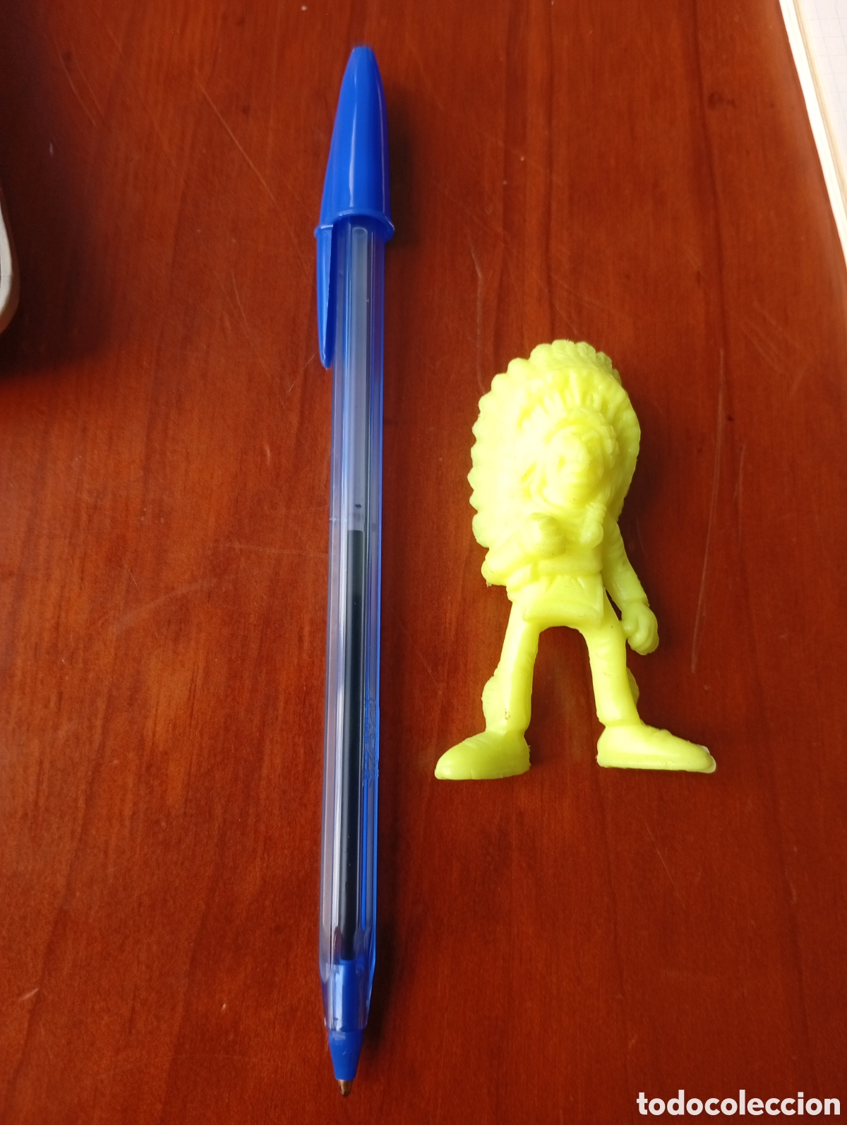 Figure di Gomma e PVC: MU&Ntilde;ECO FIGURA PVC LUCKY LUKE JEFE INDIO COMANSI DUNKIN PATATAS AMARILLO NEON FOSFORITO