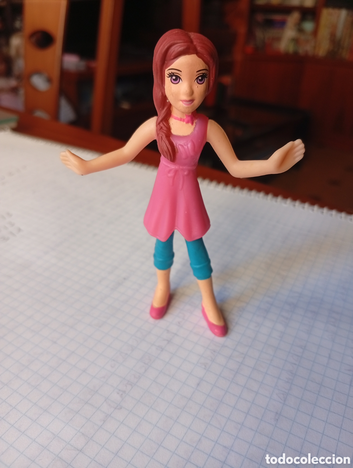 Figuras de Borracha e PVC: MU&Ntilde;ECO FIGURA PVC PROMOCIONAL MCDONALDS MU&Ntilde;ECA POLLY POCKET