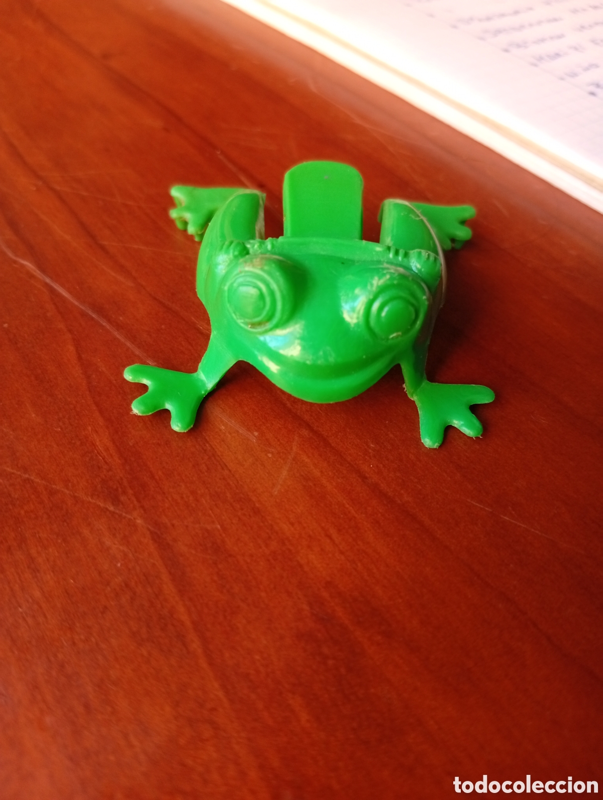 Figuras de Goma y PVC: MU&Ntilde;ECO FIGURA PVC RANA PROMOCIONAL DANONE SALTARINA RANA VOLADORA