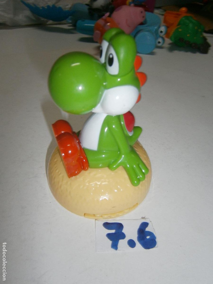 Figuras de Goma y PVC: FIGURA DE DIBUJOS ANIMADOS - YOSHI