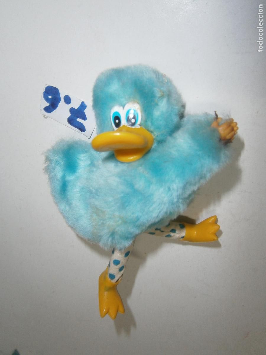 Figuras de Goma y PVC: ANTIGUO PATITO PELUDO