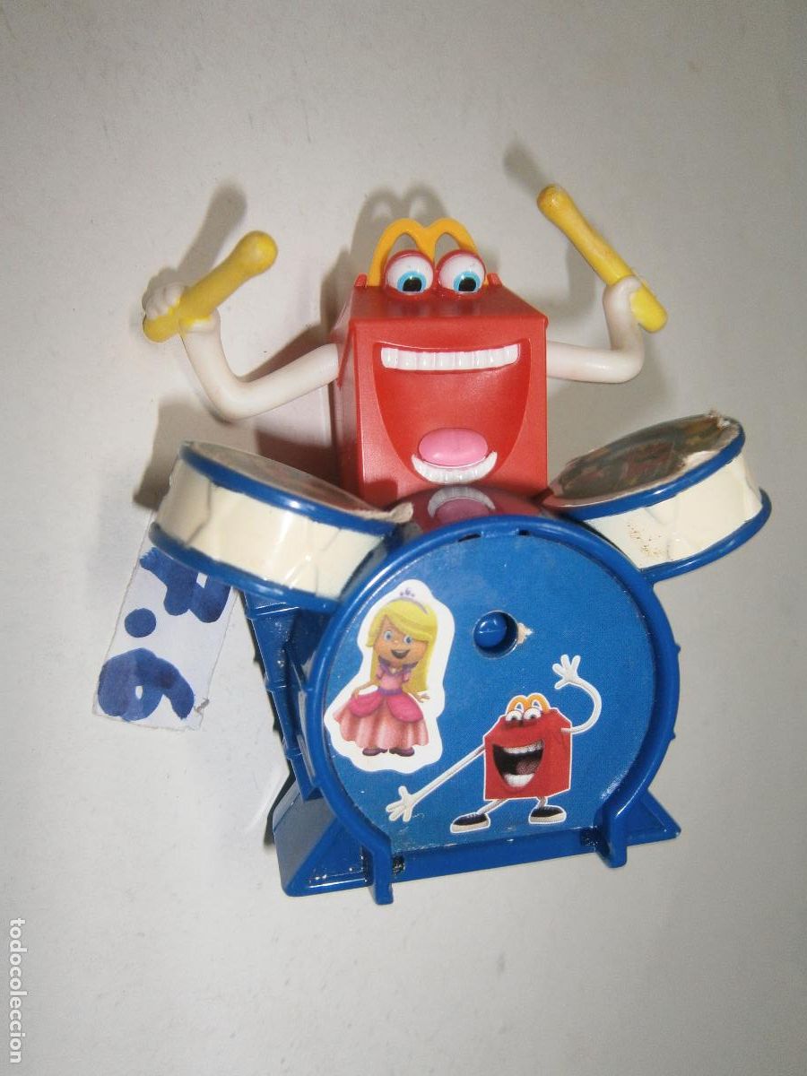 Figuras de Goma y PVC: FIGURA DE GOMA O PVC - BATERIA MCDONALD