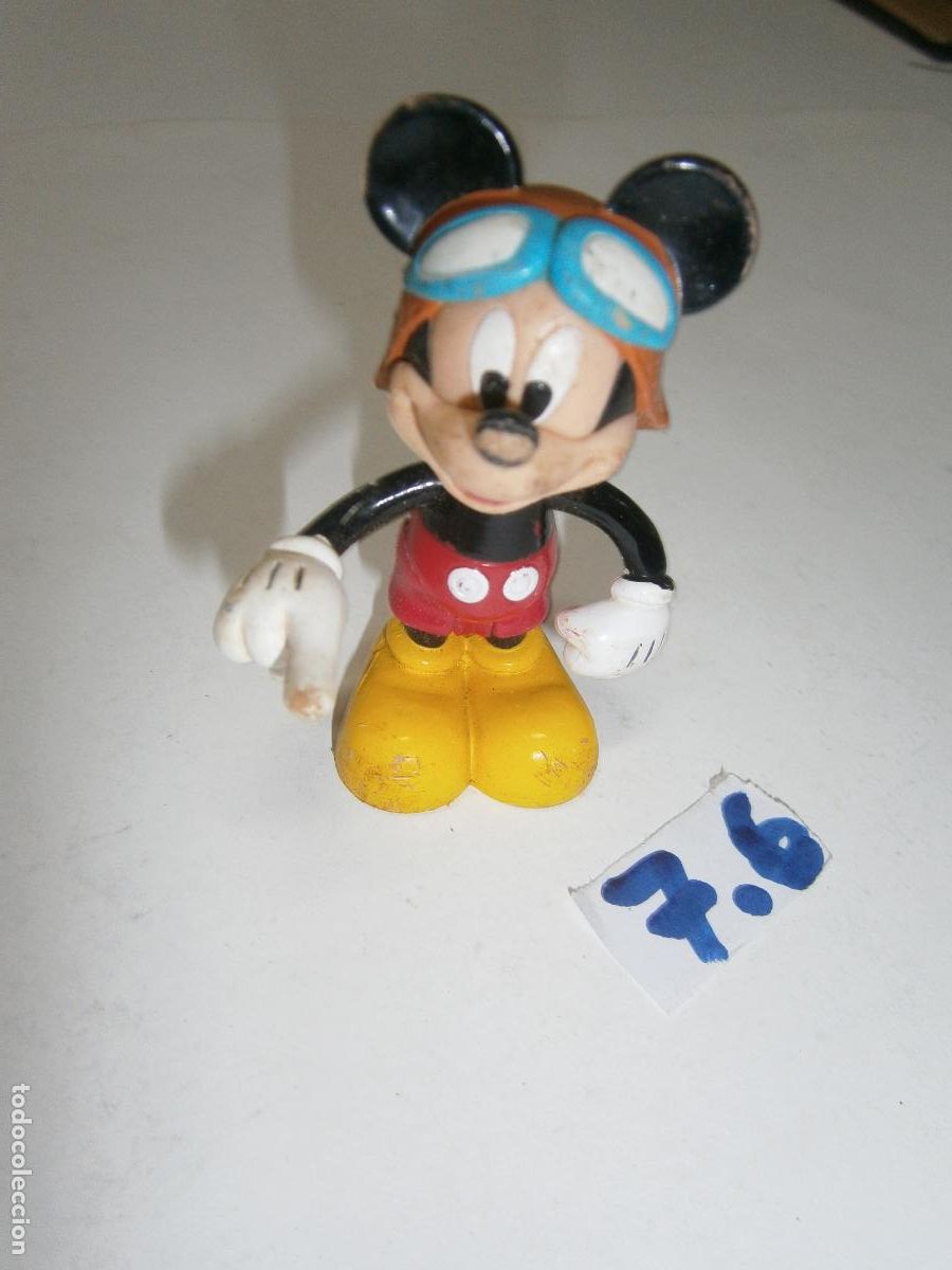 Figuras de Goma y PVC: FIGURA DE DIBUJOS ANIMADOS - MICKEY RACER
