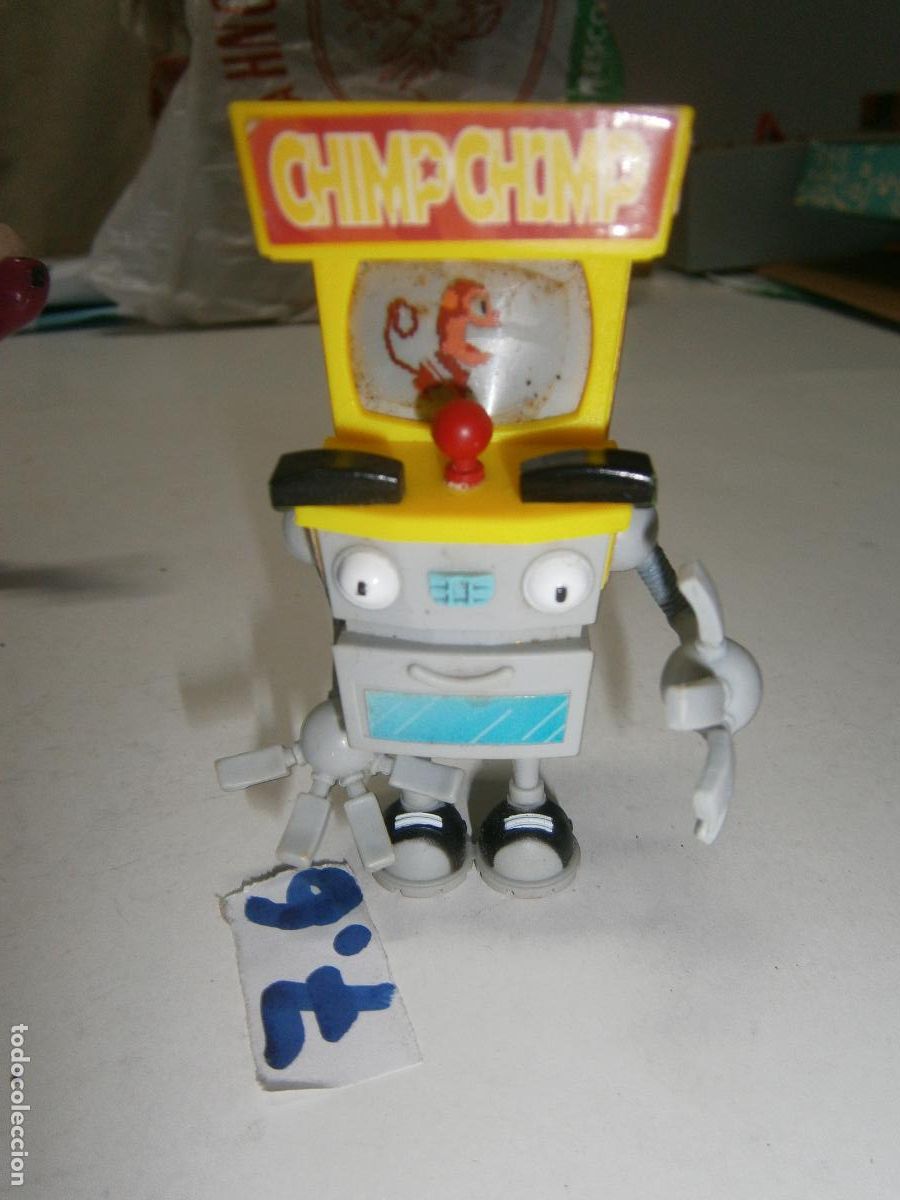 Figuras de Goma y PVC: FIGURA DE DIBUJOS ANIMADOS - MAQUINA ARCADE CHIMP CHOMP FANBOY