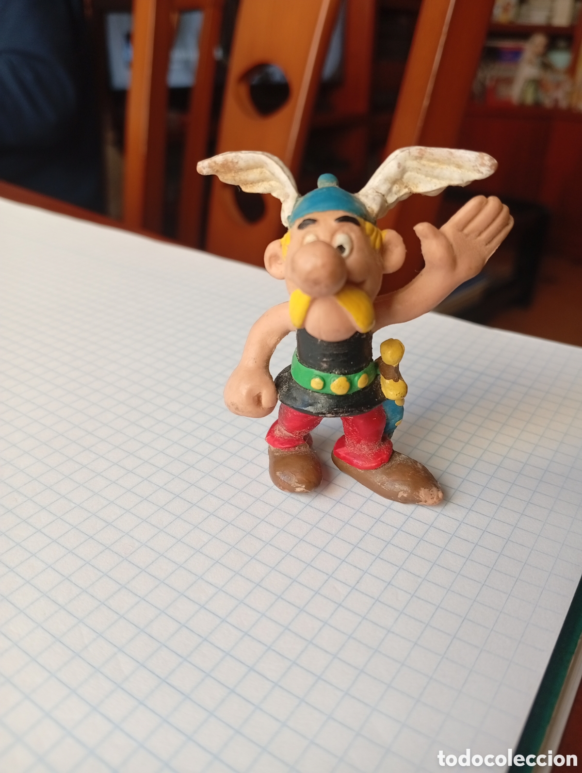 Figuras de Goma y PVC: MU&Ntilde;ECO FIGURA PVC ASTERIX Y OBELIX ASTERIX VINTAGE SIN MARCA