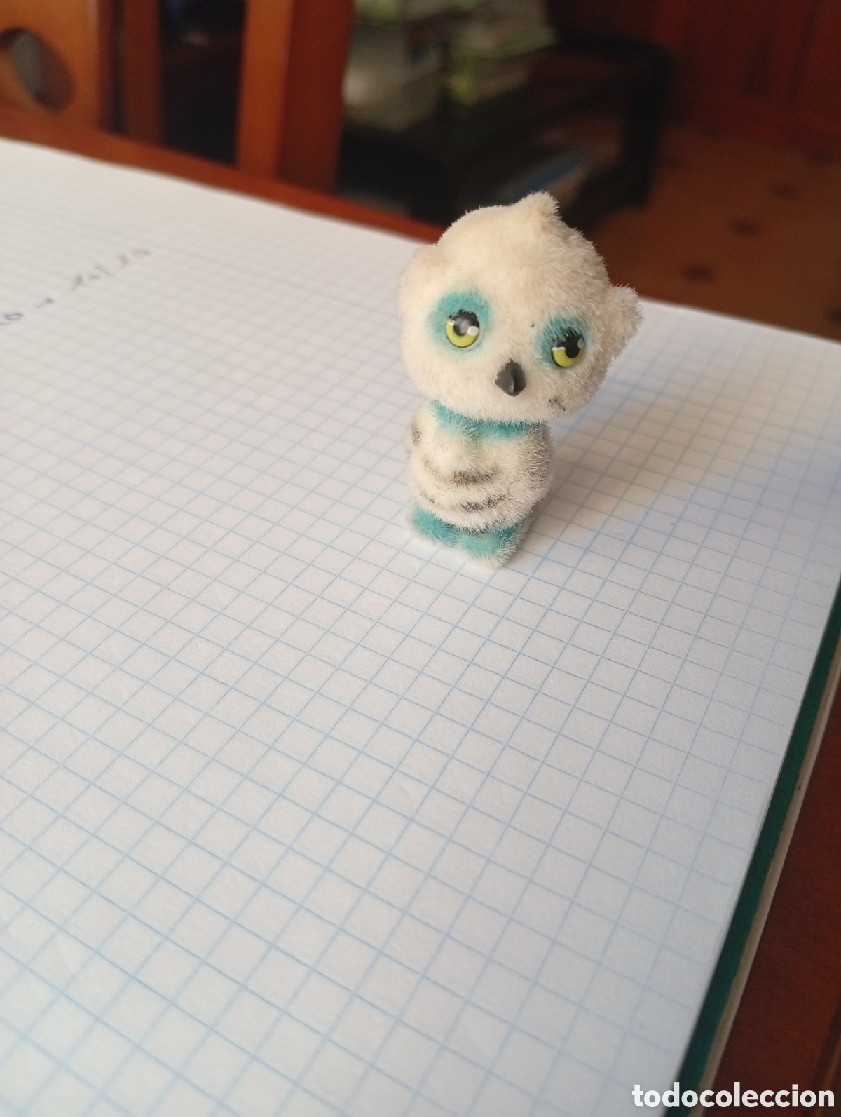 Figuras de Goma y PVC: MU&Ntilde;ECO FIGURA PVC BUHO TERCIOPELO