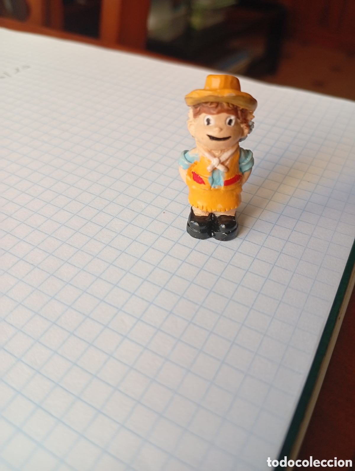 Figuras de Goma y PVC: MU&Ntilde;ECO FIGURA MU&Ntilde;ECA ROSCON VAQUERA BOY SCOUT GIRL CHICA SCOUT RESINA