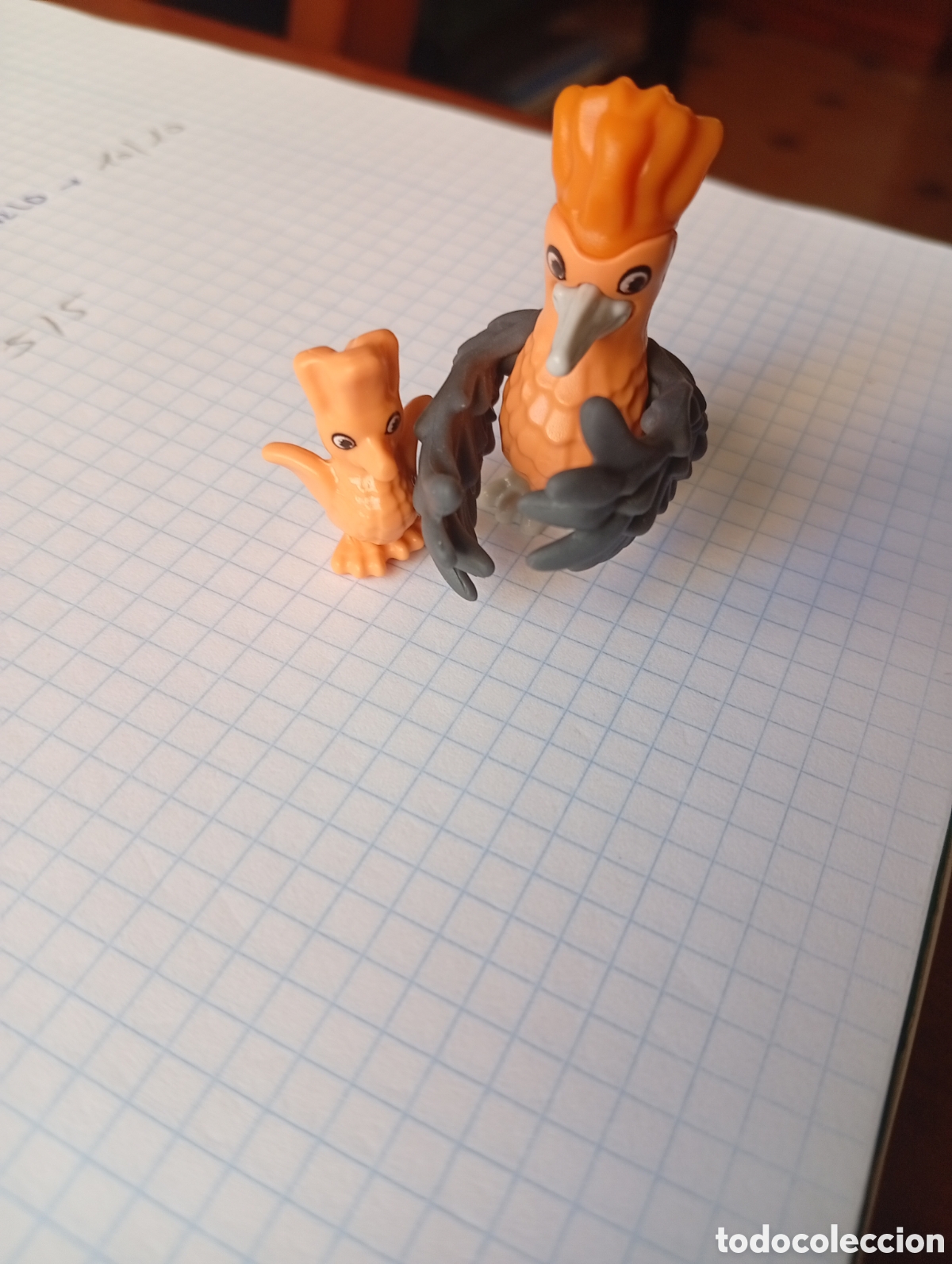 Figuras de Goma y PVC: MU&Ntilde;ECO FIGURA KINDER PAJARO CON CRIA