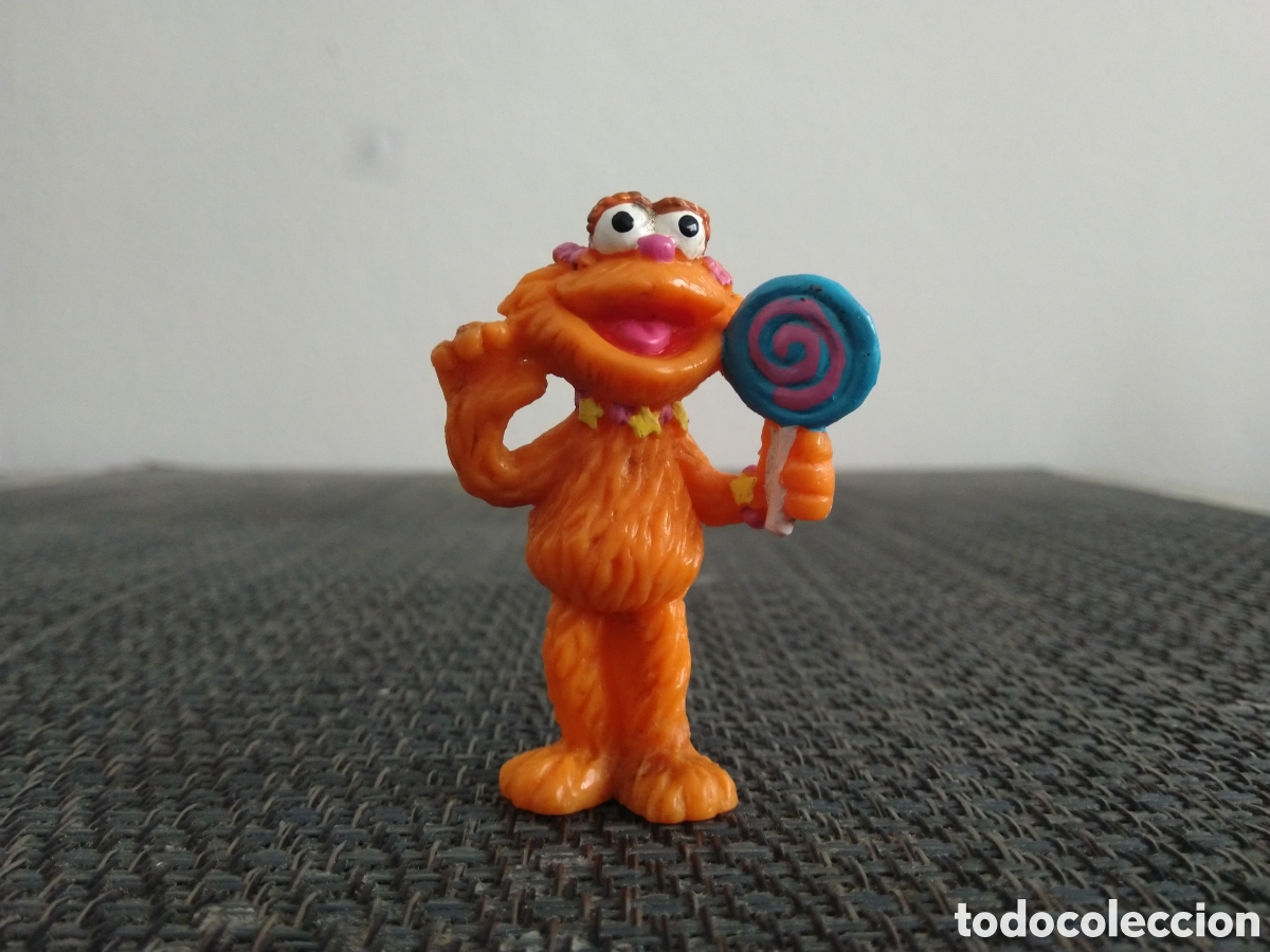 Figurines en Caoutchouc et PVC: FIGURA PVC BARRIO SESAMO CON PIRULETA ZOE MUPPETS SESAME STREET PROGRAMA TV TELEVISION