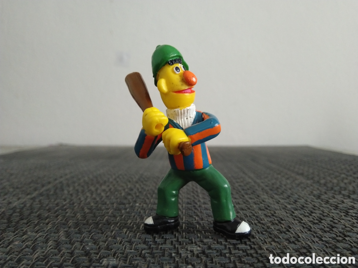 Figurines en Caoutchouc et PVC: FIGURA PVC EPI BARRIO SESAMO APPLAUSE BEISBOL BASEBALL SESAME STREET PROGRAMA TV TELEVISION